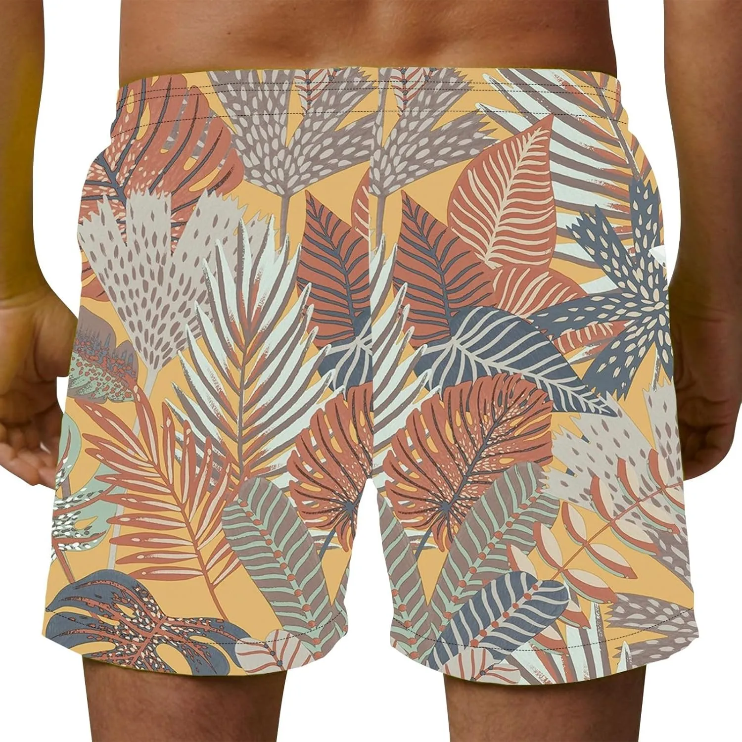Matching Beach Outfits for Couples Plus Summer Beach Size Dinosaur Shorts Men's Pants Holiday Shorts Stretch Short