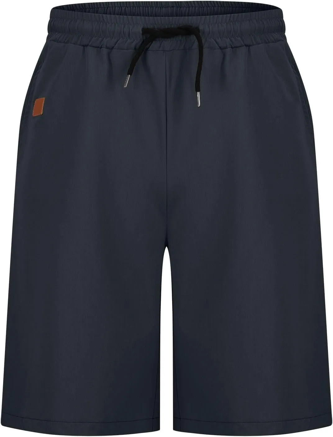 Men Athletic Shorts Summer Casual Cargo Shorts Elastic High Waisted Shorts Workout Golf Drawstring Shorts with Pocket