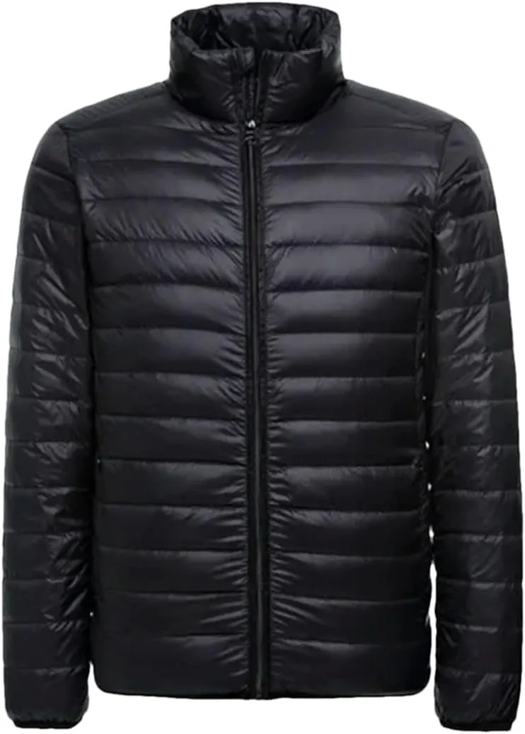 Men Down Jacket For Men Warm Standing Collar Jacket Cold Proof Fashion Down Jacket Down Coat