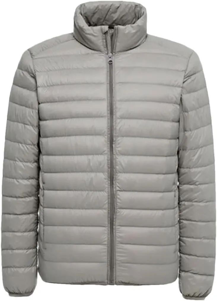 Men Down Jacket For Men Warm Standing Collar Jacket Cold Proof Fashion Down Jacket Down Coat