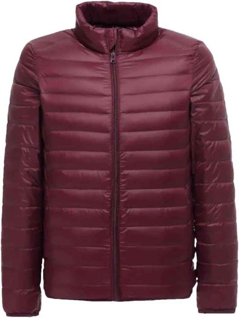 Men Down Jacket For Men Warm Standing Collar Jacket Cold Proof Fashion Down Jacket Down Coat