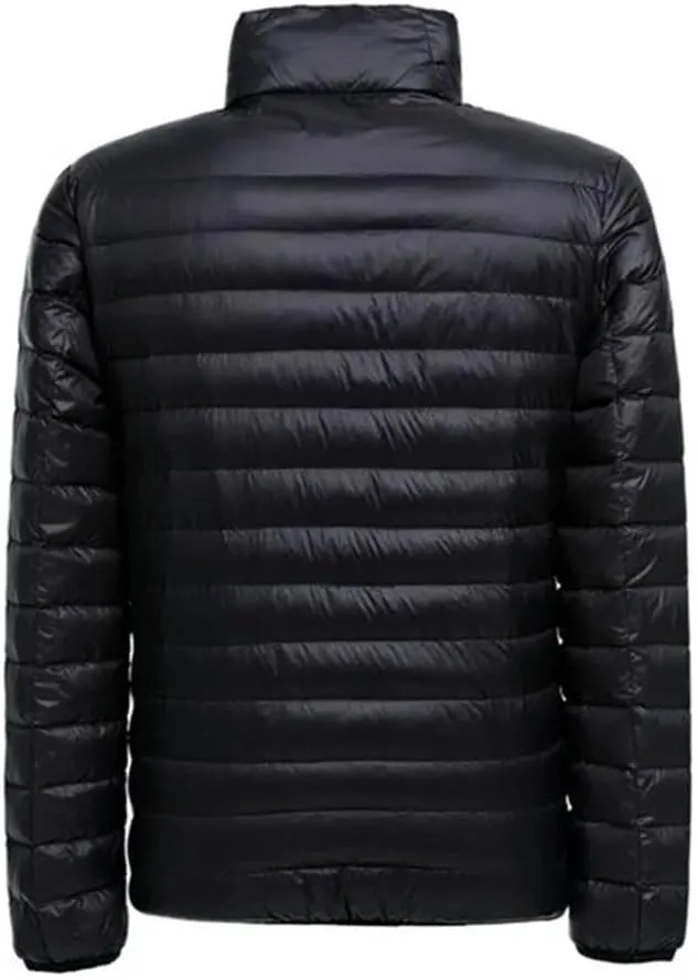Men Down Jacket For Men Warm Standing Collar Jacket Cold Proof Fashion Down Jacket Down Coat