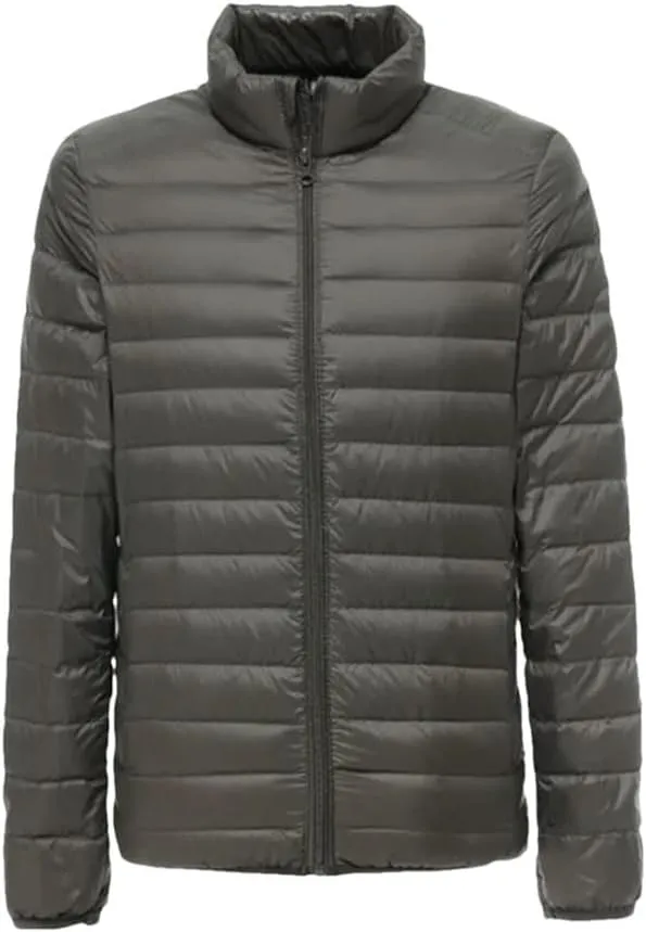 Men Down Jacket For Men Warm Standing Collar Jacket Cold Proof Fashion Down Jacket Down Coat