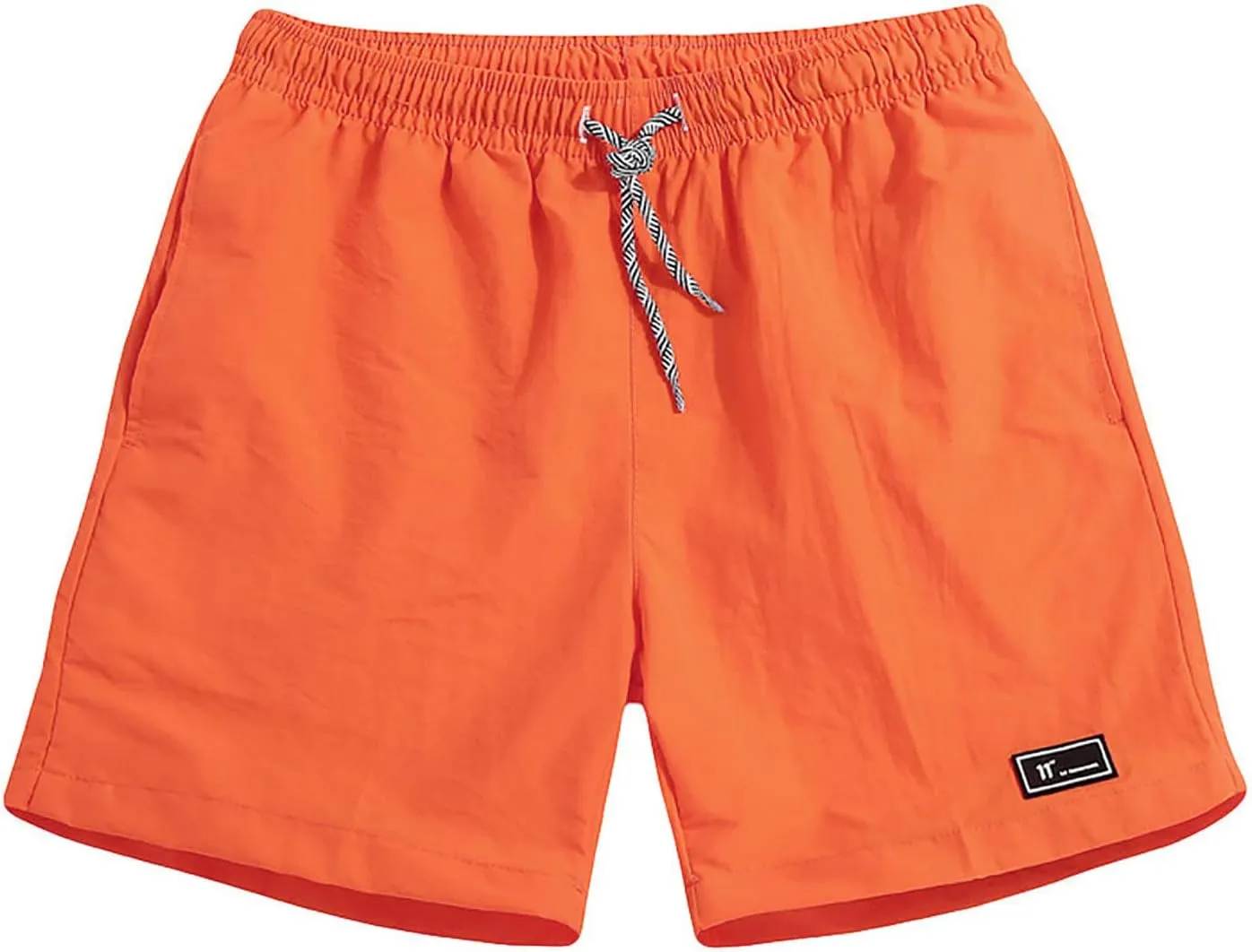 Men's 5" Casual Shorts Drawstring Stretch Waist Summer Quick Dry Beach Athletic Gym Lightweight Solid Golf Shorts