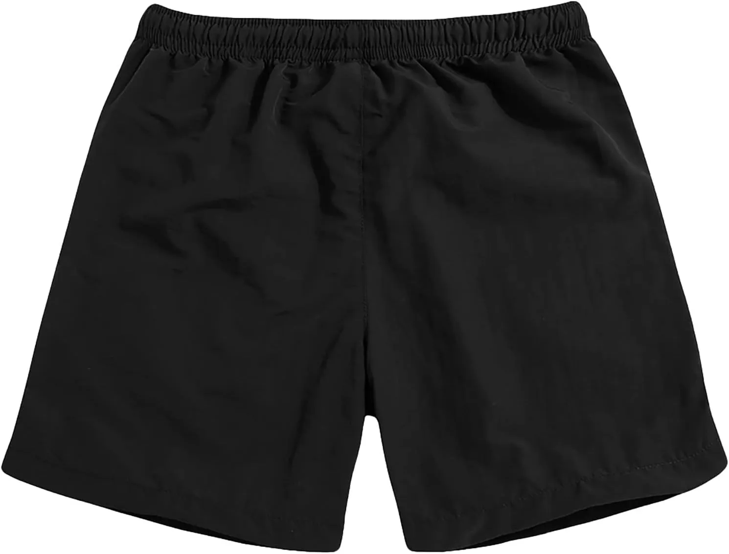 Men's 5" Casual Shorts Drawstring Stretch Waist Summer Quick Dry Beach Athletic Gym Lightweight Solid Golf Shorts