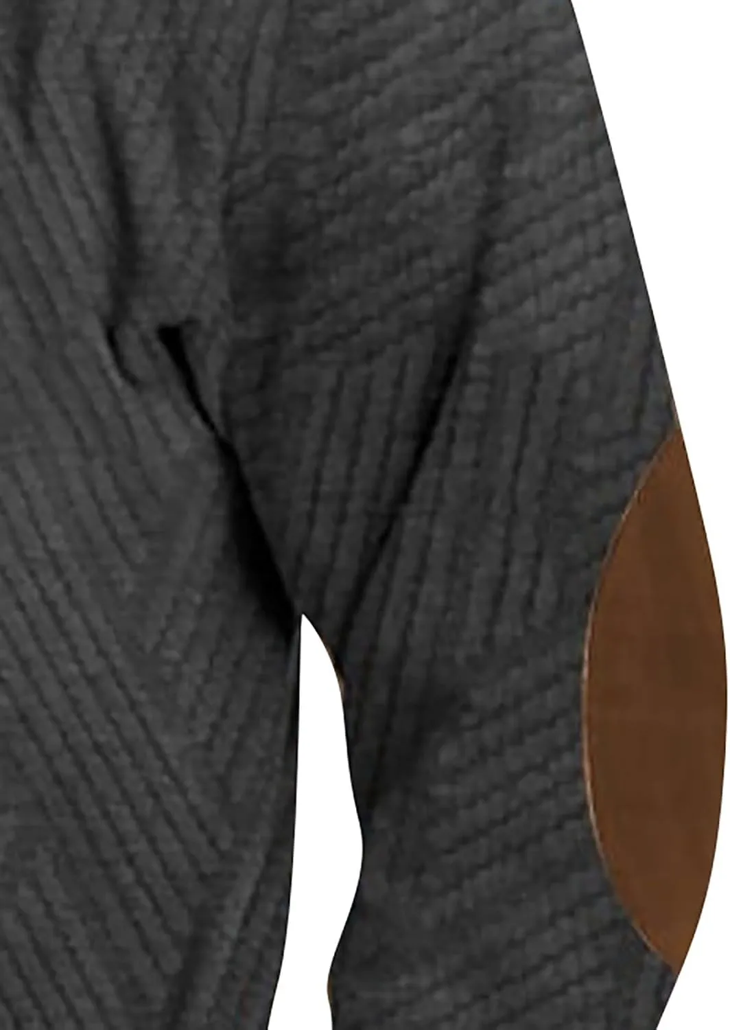 Men's Aztec Western Sweatshirt Sweatshirt Warm Cuff Patch Long Sleeve Sweatshirt Top Long Sleeved Pullover Men Mens