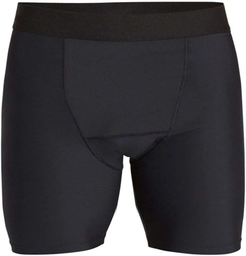 Men's Black Bathing Suit Swim Liner- Compression Underwear for Mens Bathing Suit or Shorts