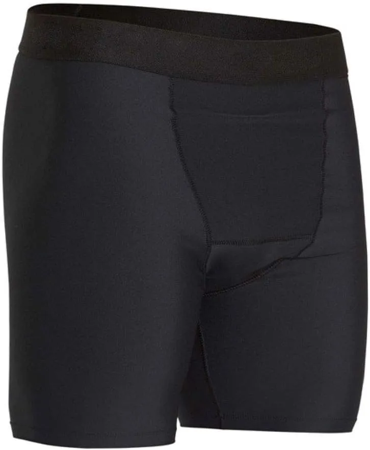 Men's Black Bathing Suit Swim Liner- Compression Underwear for Mens Bathing Suit or Shorts