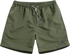 Men's Board Shorts and Fitness Sports Plus Size Five Quick Drying Beach Pants Shorts with Zipper Pockets Beach