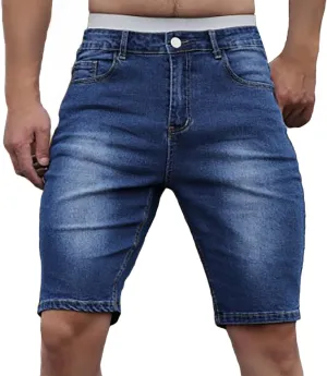 Mens Cargo Shorts Chino Cotton Drawstring Casual Shorts Slim Fit Summer Twill Outdoor Short Pants Stretch Trouser
