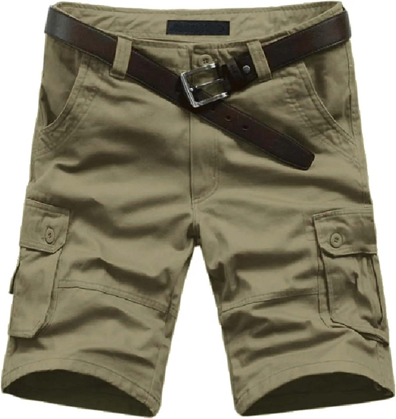 Mens Casual Cargo Shorts Multi Pockets Military Work Outdoor Wear Carpenter Shorts Athletic Fit Hiking Fishing Shorts