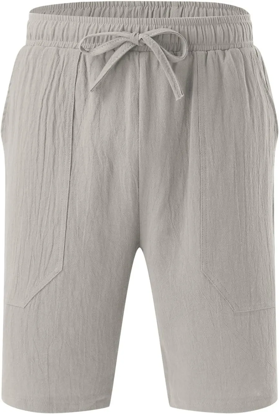 Men's Casual Shorts 5 Inches Inseam Flat Front Cargo Chino Shorts Summer Running Workout Slim Fit Golf Shorts