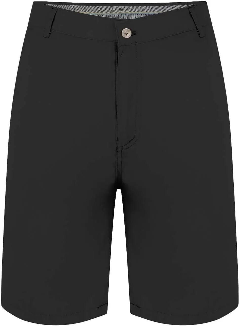 Men's Casual Shorts 7" Cotton Athletic Running Shorts Straight Wide Leg Elastic Waist Drawstring Workout Sweat