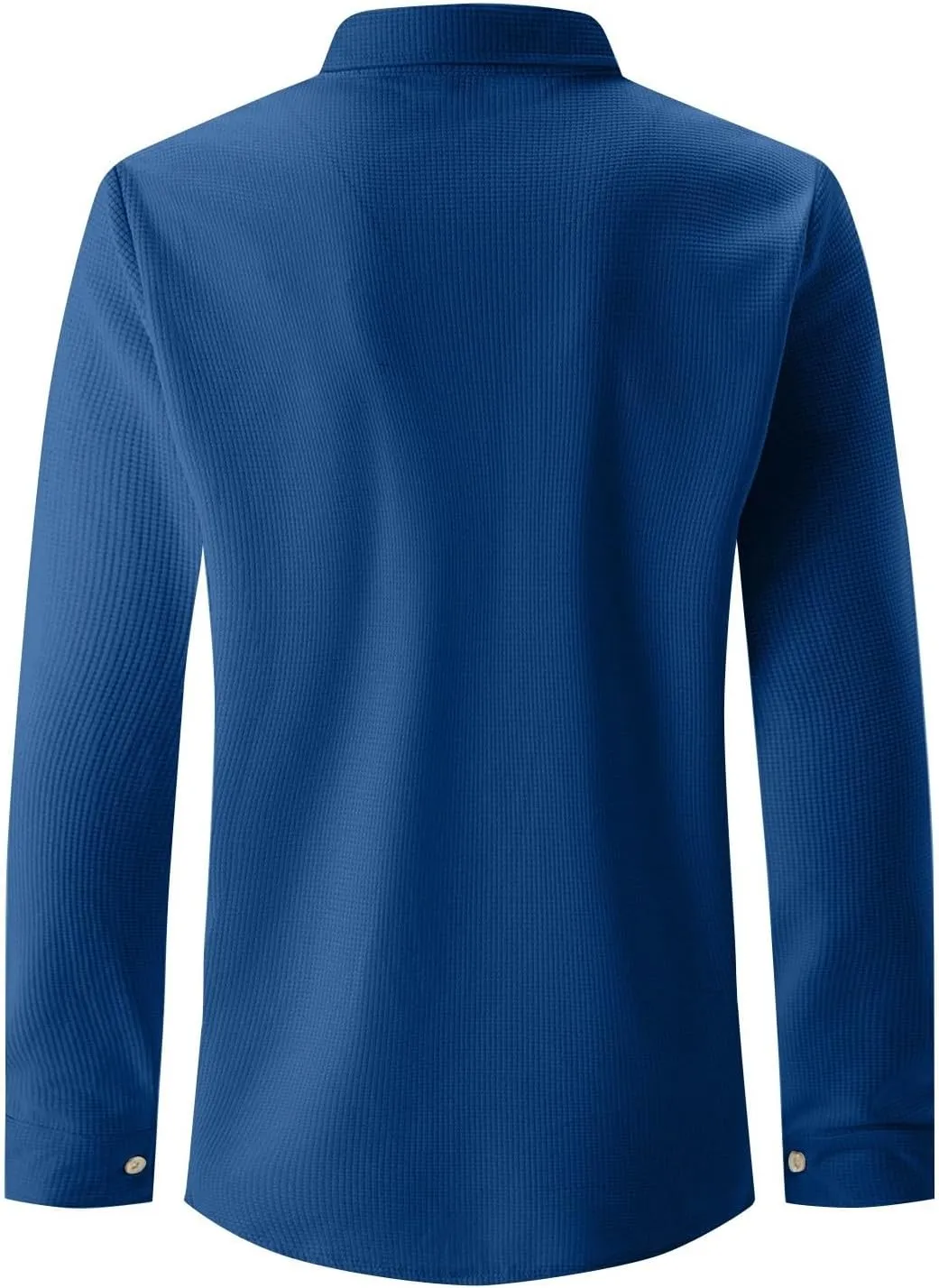 Men's Dress Shirts Stretch Fall Dress Shirt Casual Work Shirt