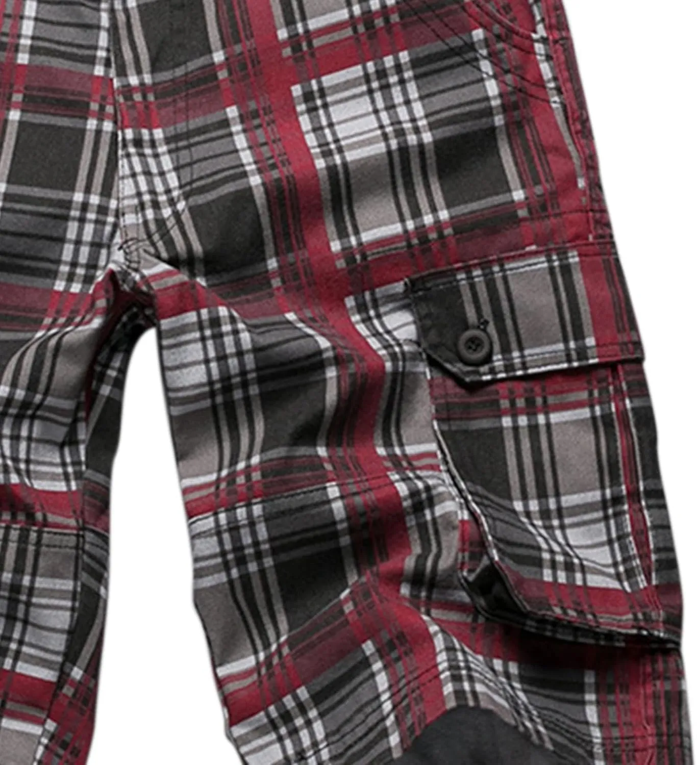 Men's Golf Dress Shorts,Stretch Comfy Lightweight Quick Dry Chino Casual Shorts with Pockets Striped Cargo Pants