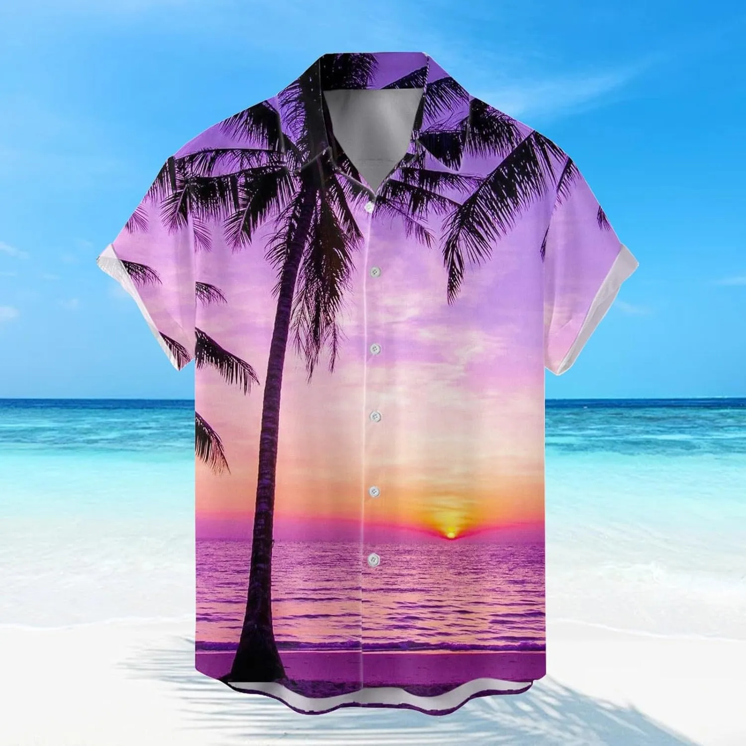 Men's Hawaiian Shirt Printed Casual Shirt Custom Hawaiian Shirt Men's Hawaiian Shirt 2024 Hawaiian Shirts for Men's