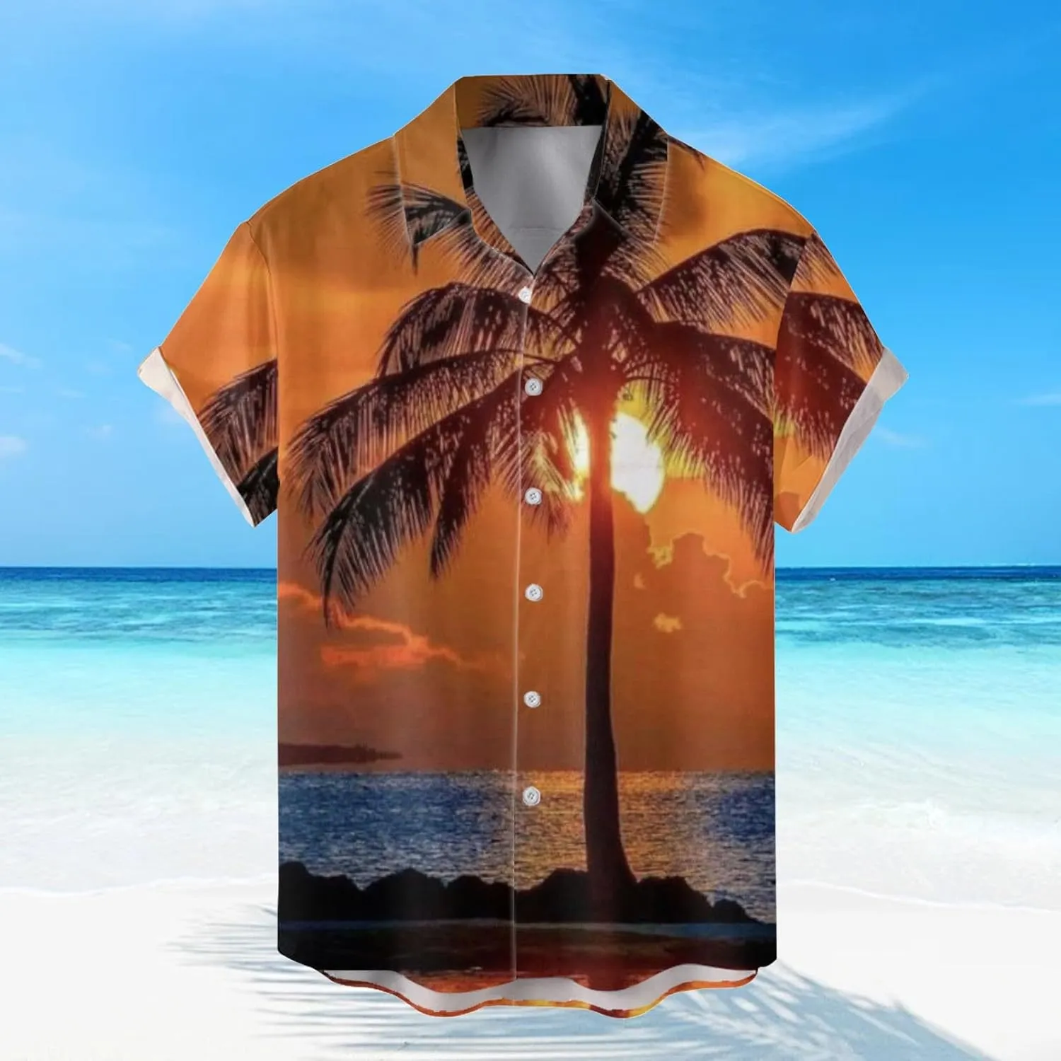 Men's Hawaiian Shirt Printed Casual Shirt Custom Hawaiian Shirt Men's Hawaiian Shirt 2024 Hawaiian Shirts for Men's