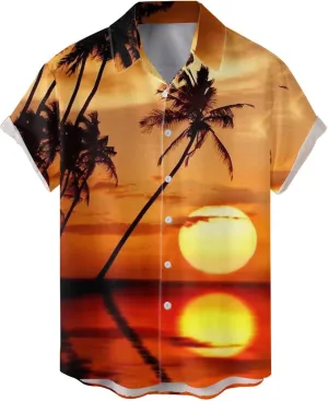 Men's Hawaiian Shirt Printed Casual Shirt Custom Hawaiian Shirt Men's Hawaiian Shirt 2024 Hawaiian Shirts for Men's