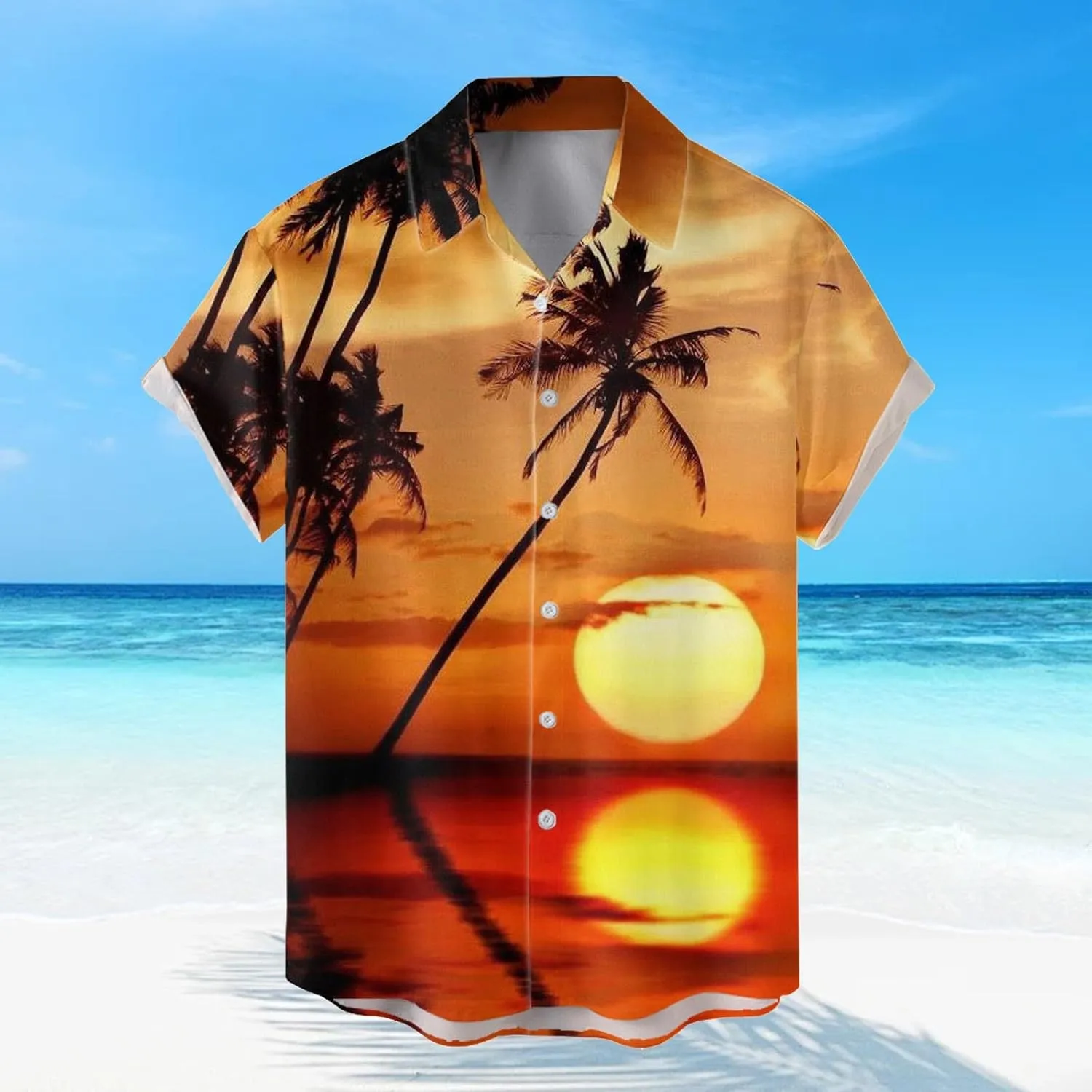 Men's Hawaiian Shirt Printed Casual Shirt Custom Hawaiian Shirt Men's Hawaiian Shirt 2024 Hawaiian Shirts for Men's