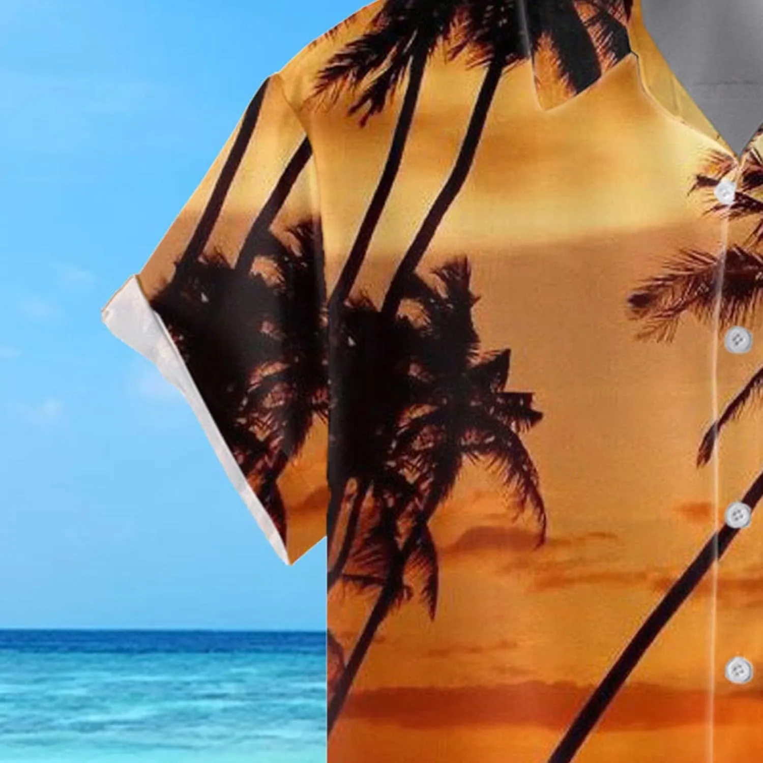 Men's Hawaiian Shirt Printed Casual Shirt Custom Hawaiian Shirt Men's Hawaiian Shirt 2024 Hawaiian Shirts for Men's