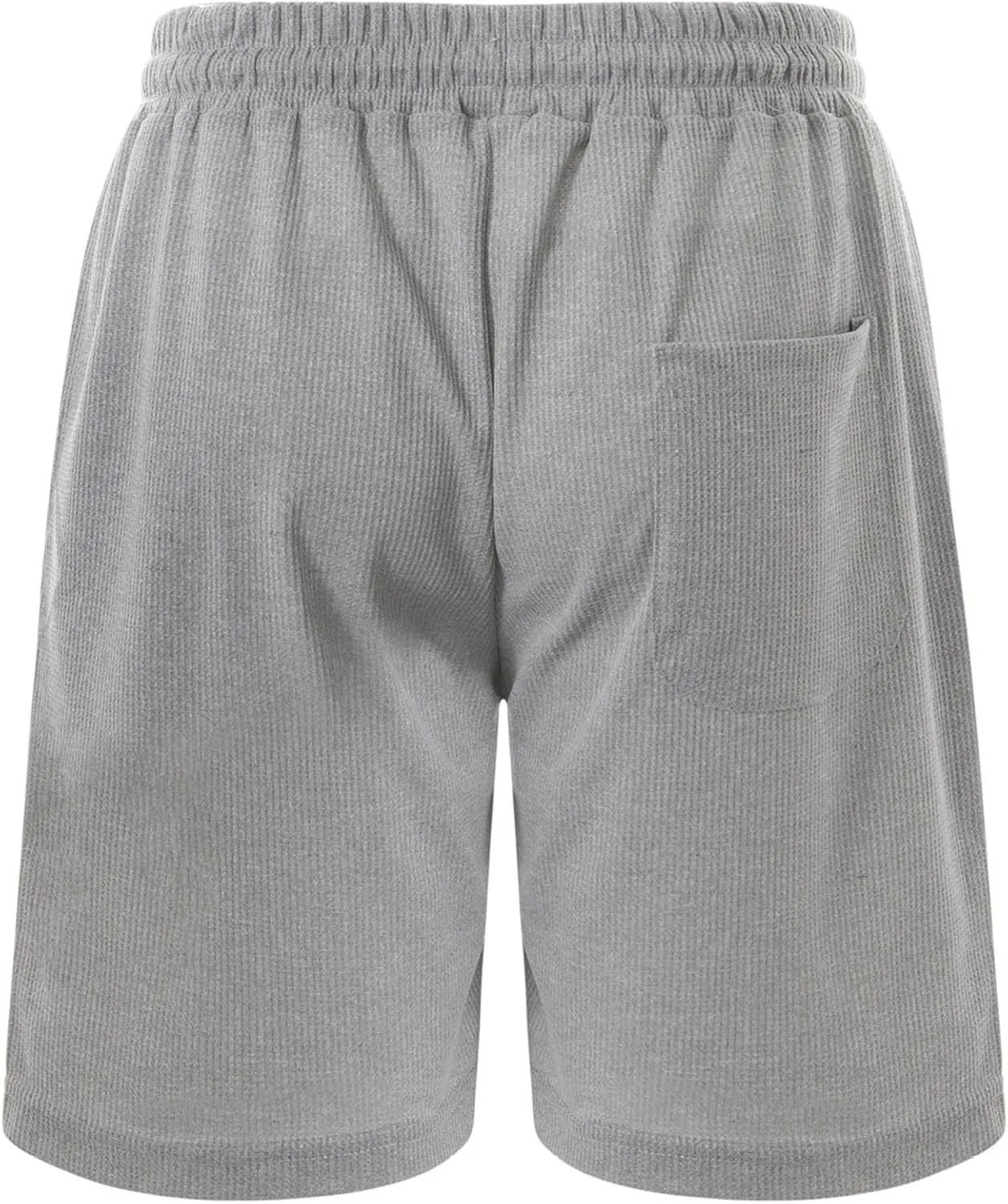 Men's Hiking Cargo Shorts Stretch Tactical Outdoor Work Shorts Below Knee Lightweight Linen Pants with Multi Pockets