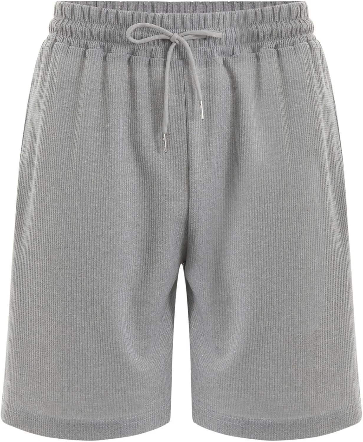 Men's Hiking Cargo Shorts Stretch Tactical Outdoor Work Shorts Below Knee Lightweight Linen Pants with Multi Pockets