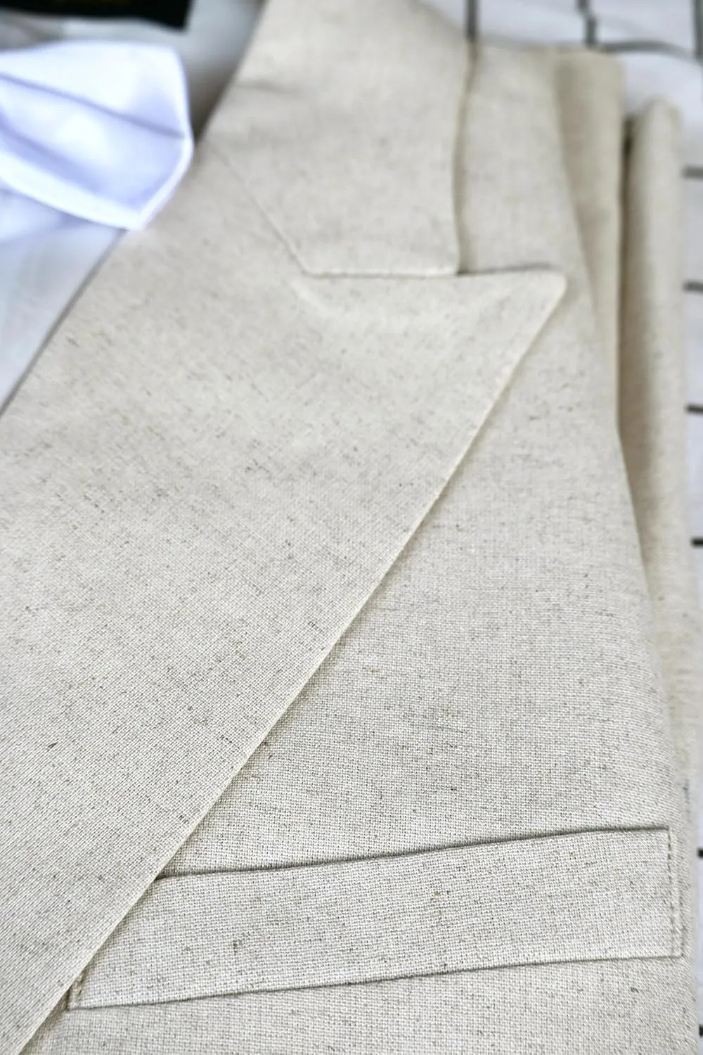 Mens Linen Cotton Shorts Suit Casual Grooms Beach Wedding Slim Fit Tuxedo Suit Blazer & Shorts Set
