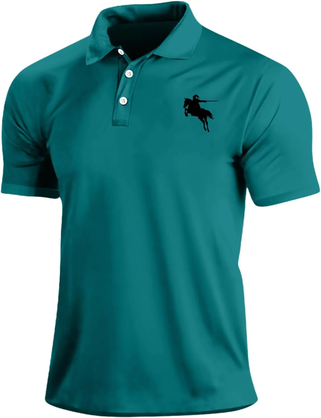 Men's Polo Shirts Crewneck Button-Down Quick Dry Breathable Work Summer Shirts