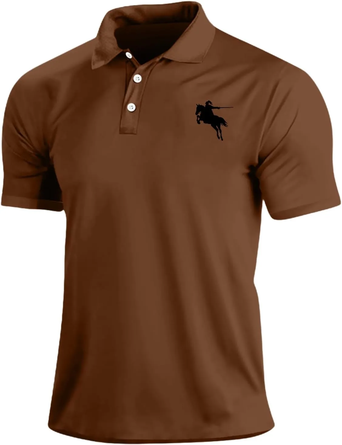 Men's Polo Shirts Crewneck Button-Down Quick Dry Breathable Work Summer Shirts