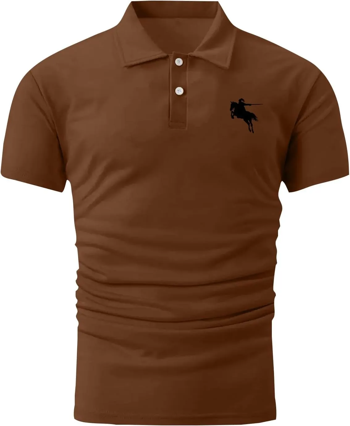 Men's Polo Shirts Crewneck Button-Down Quick Dry Breathable Work Summer Shirts