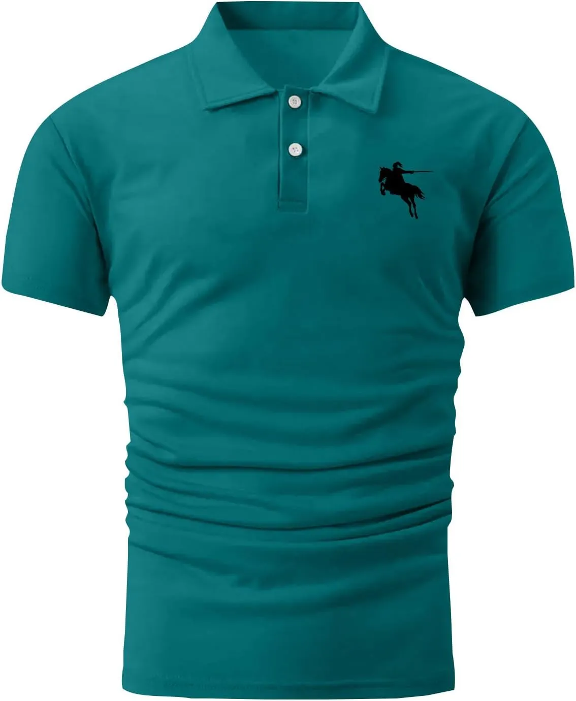 Men's Polo Shirts Crewneck Button-Down Quick Dry Breathable Work Summer Shirts