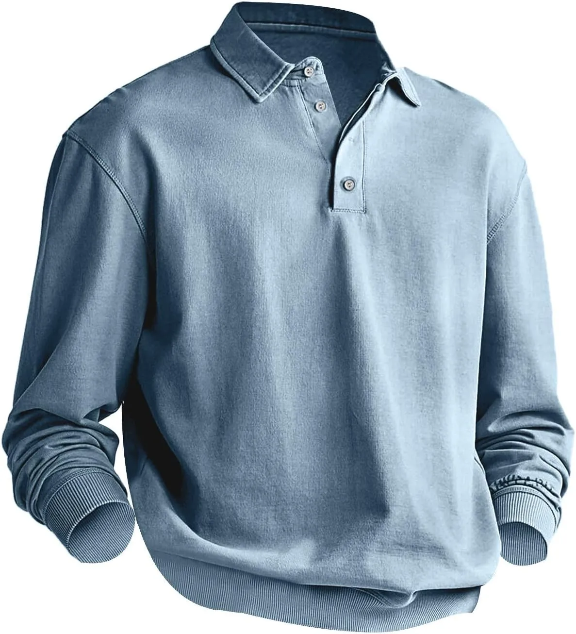 Men's Polo Shirts Top Shirt Turn Down Collar Blouse Stripe Printed Blouse Polos Shirt Fashion Formal Shirt Cotton