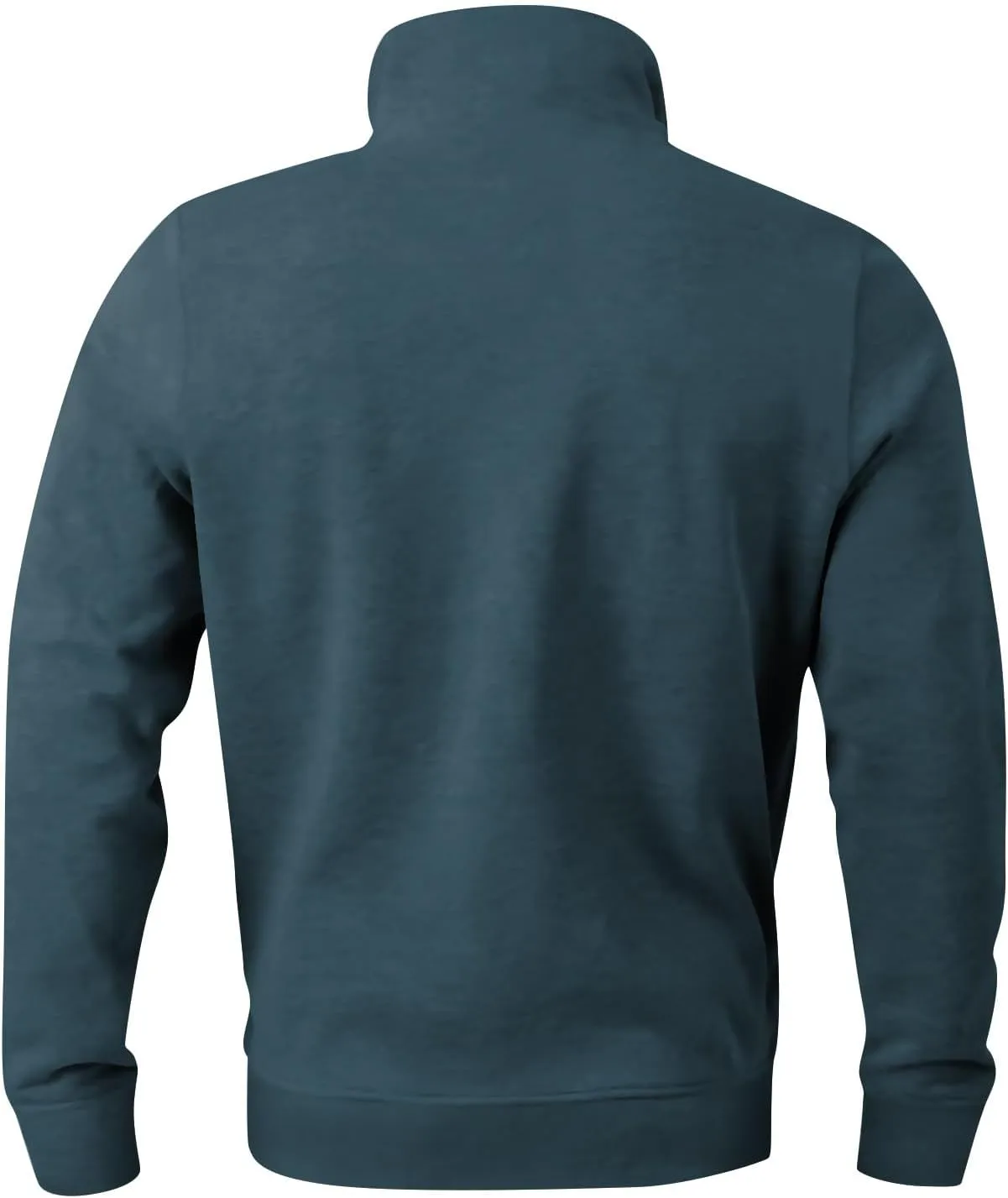 Men's Quarter Zip Casual Comfort Golf Running Sweater Lightweight Soft Pullover Collar Sweatshirt