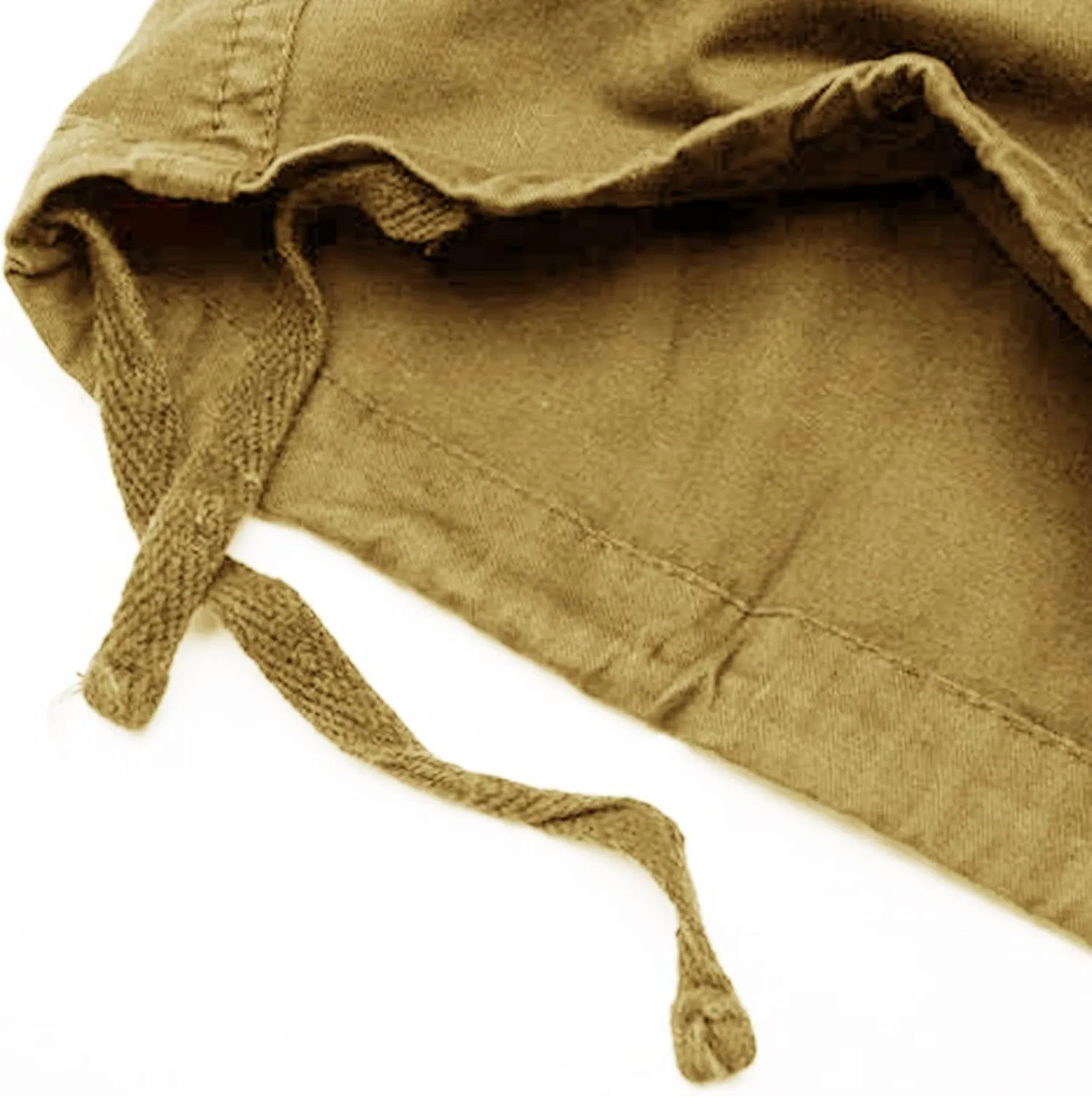 Men's Stretch Cargo Shorts Lightweight Casual Drawstring Gym Shorts Classic Relaxed Fit Summer with Pockets