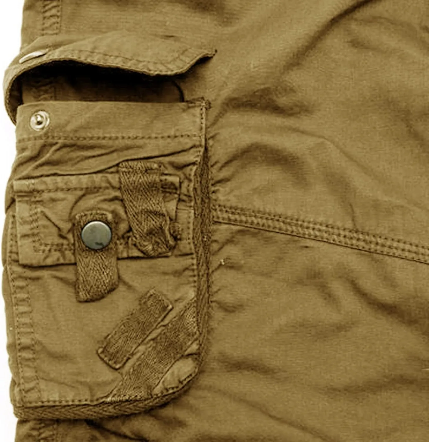 Men's Stretch Cargo Shorts Lightweight Casual Drawstring Gym Shorts Classic Relaxed Fit Summer with Pockets