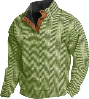 Men's Western Aztec Sweatshirts Size Sweater Retro Tops with Elbow Patches 2024 Mens Big And Tall Sweaters Mens
