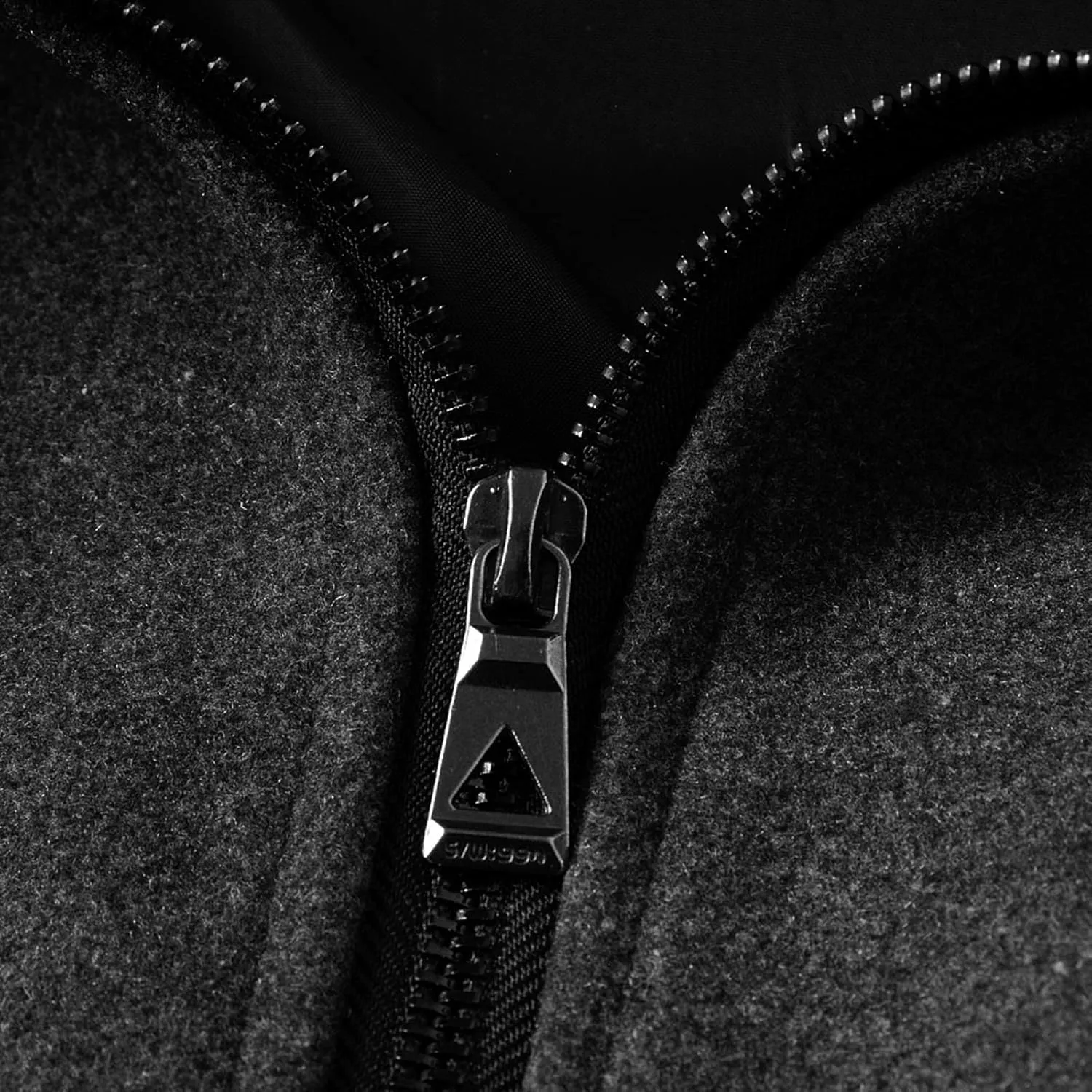 Men's Wool Blend Pea Coat Hooded Zipper Warm Cardigan Knitted Coat Jacket Notched Lapel Belt Fall Windproof Coat