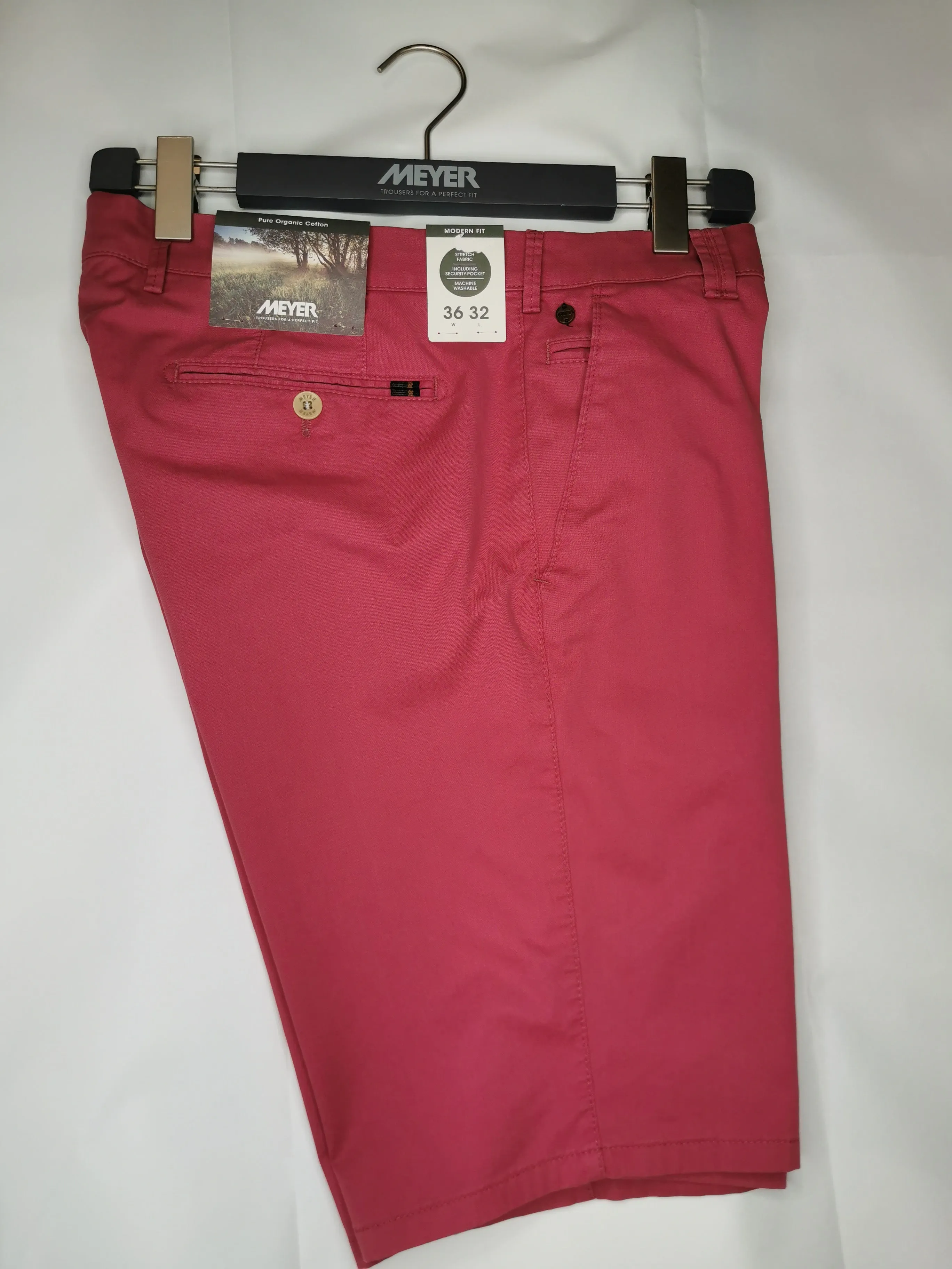 Meyer - B-Palma Shorts, Rose (42W Only)