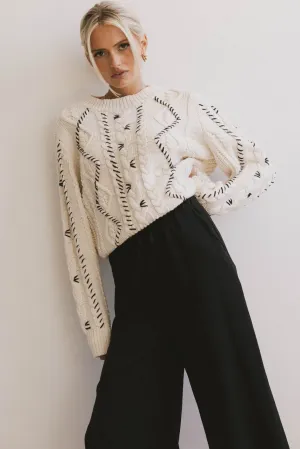 Milani Cable Knit Sweater - FINAL SALE