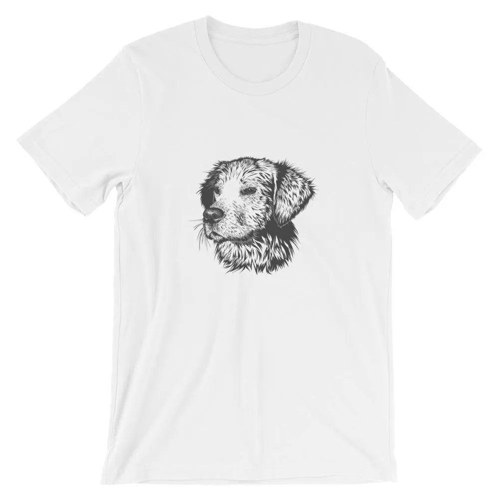 Mister Fab Cute Dog Men Round Neck printed T-Shirts