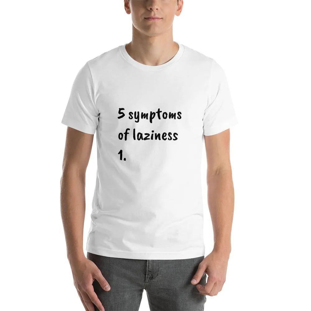 Mister Fab Laziness Men Round Neck printed T-Shirts