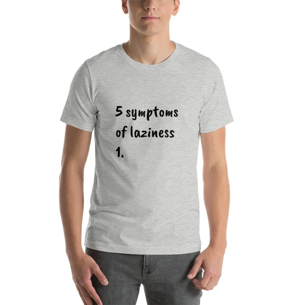 Mister Fab Laziness Men Round Neck printed T-Shirts