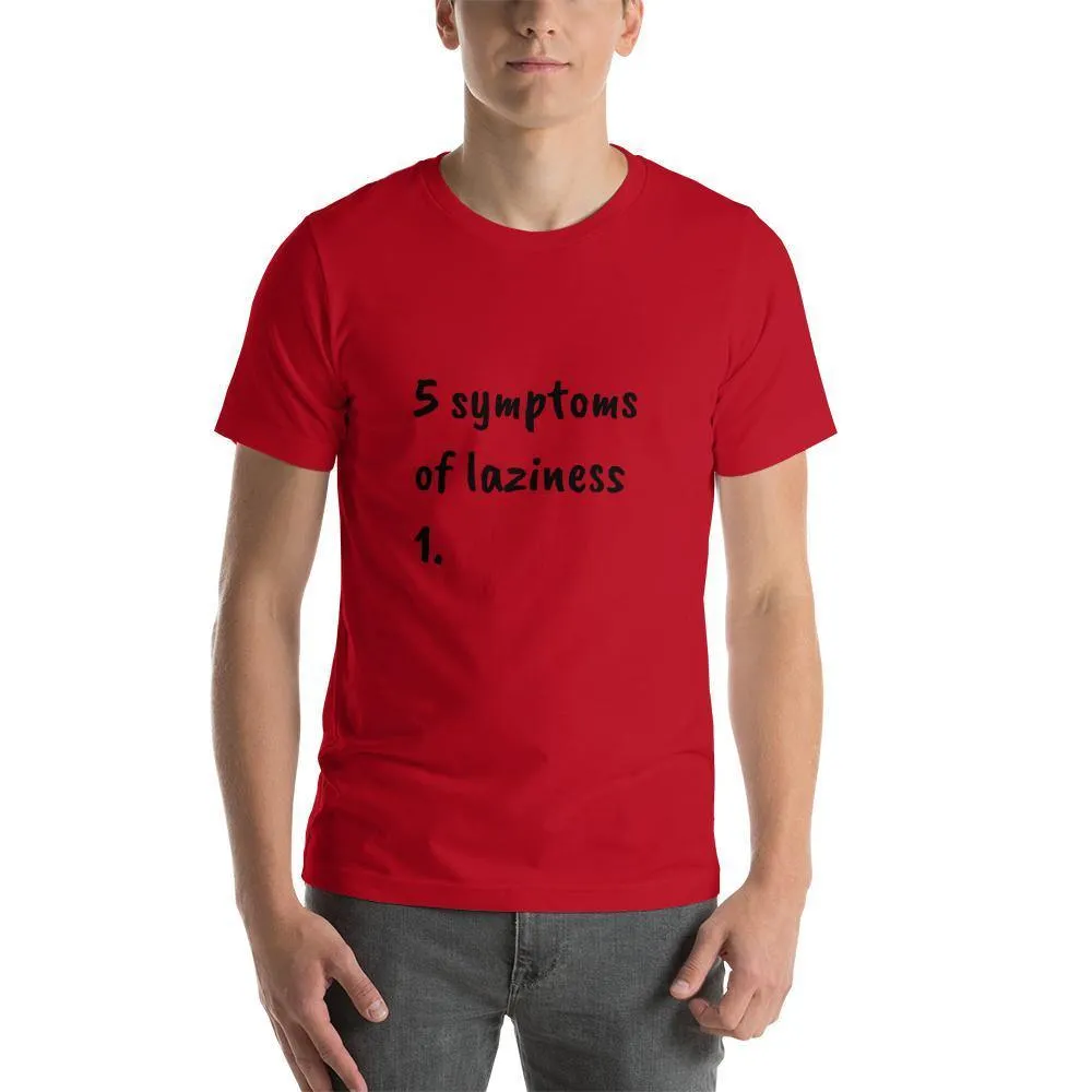 Mister Fab Laziness Men Round Neck printed T-Shirts