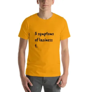 Mister Fab Laziness Men Round Neck printed T-Shirts