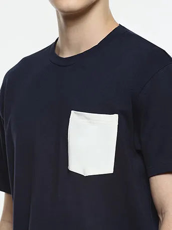 Mono Color Block Oversized T-Shirt