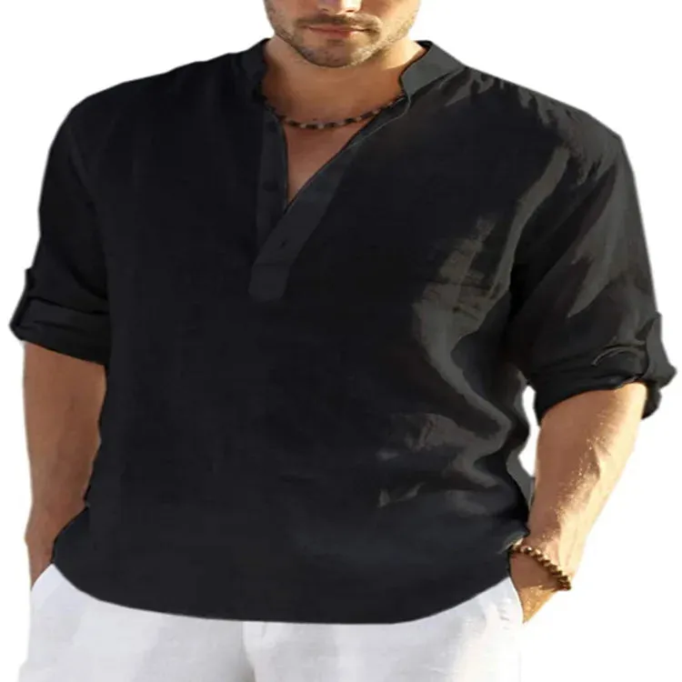 New OB Cotton Linen Loose Pants