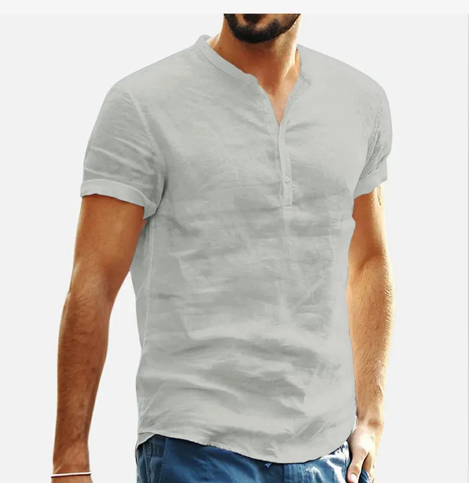 New OB Cotton Linen Loose Pants
