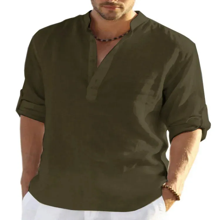 New OB Cotton Linen Loose Pants