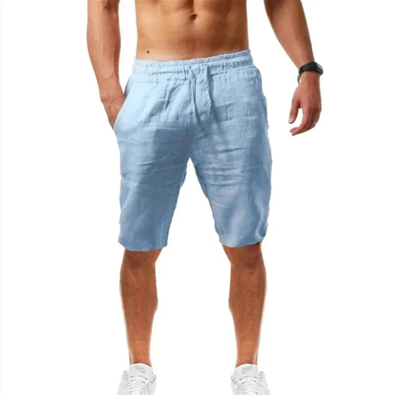 New OB Cotton Linen Loose Pants