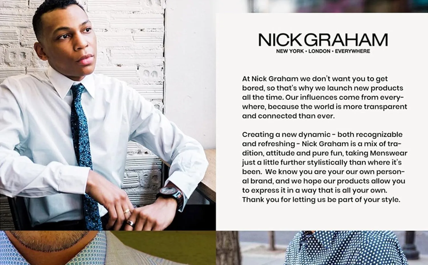 Nick Graham Long Sleeve Paisley Dress Shirt for Men, Wrinkle Free Mens Dress Shirt with Performance Fabric